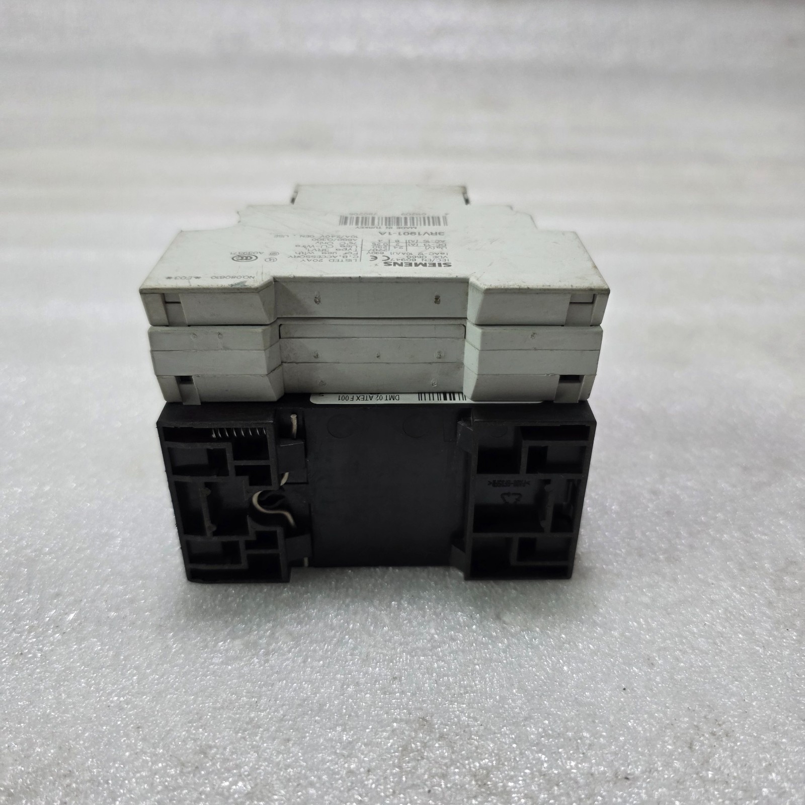 SIEMENS 3RV1021-4AA15 MOTOR PROTECTION CIRCUIT BREAKER 11-16A 3 POLE CLASS 10 WI - Image 4