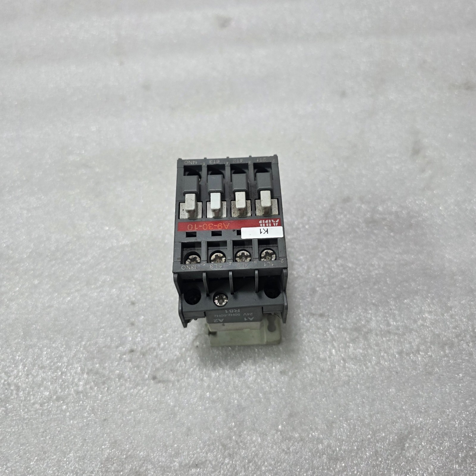 ABB A9-30-10 CONTACTOR 3P 24V COIL 25A 4KW 400V IEC 60947-4-1 - Image 3