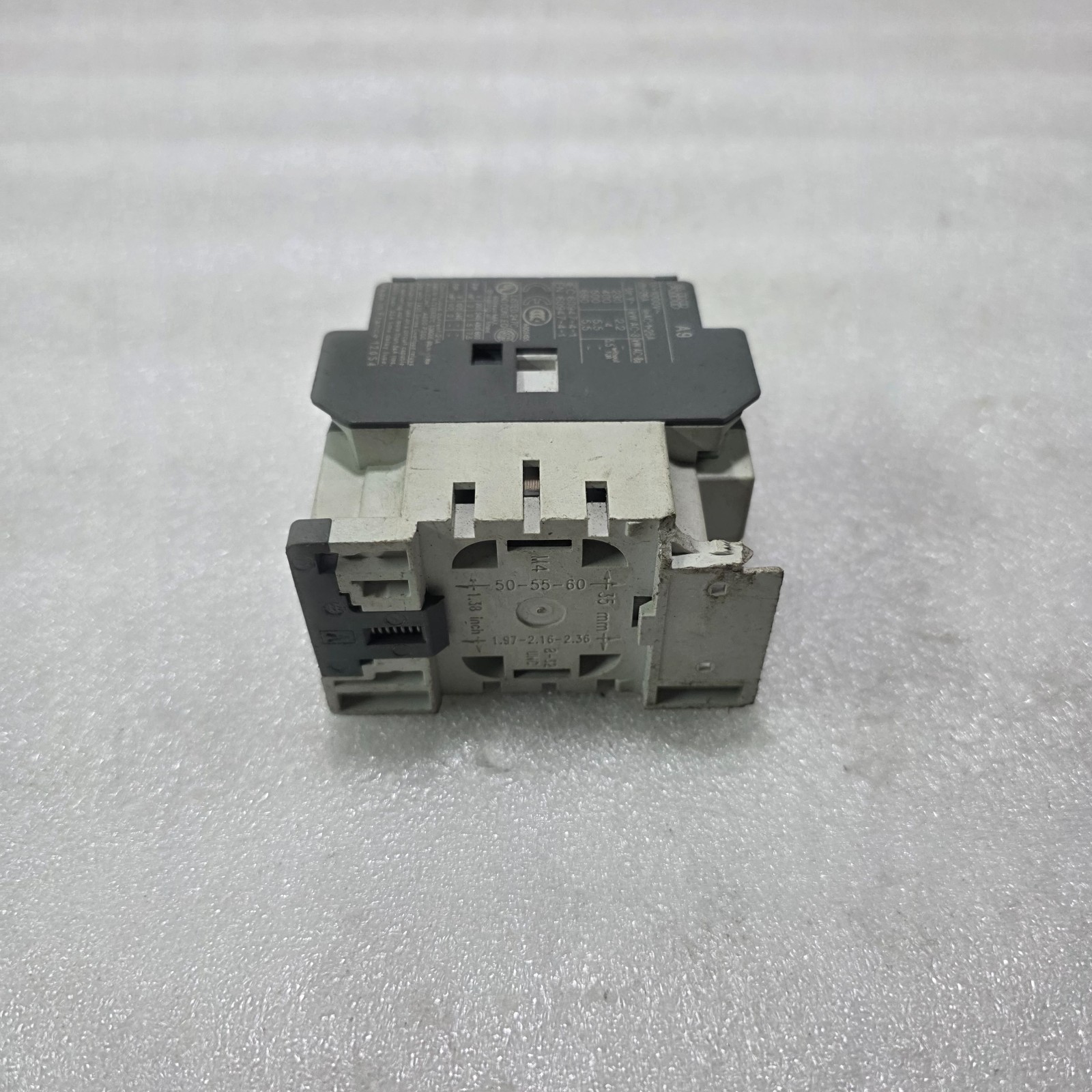ABB A9-30-10 CONTACTOR 3P 24V COIL 25A 4KW 400V IEC 60947-4-1 - Image 6