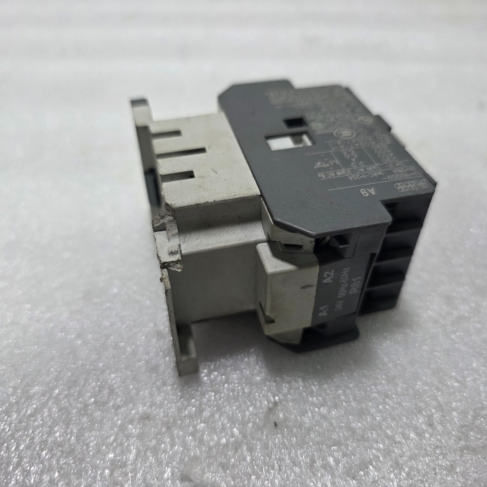 ABB A9-30-10 CONTACTOR 3P 24V COIL 25A 4KW 400V IEC 60947-4-1 - Image 7
