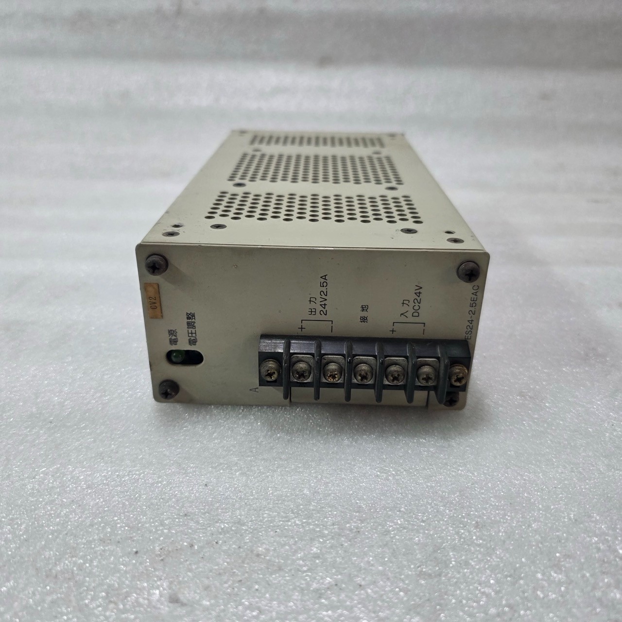 HINOX ES24-2.5EAC DC POWER SUPPLY 24V 2.5A INPUT DC24V OUTPUT DC24V - Image 2