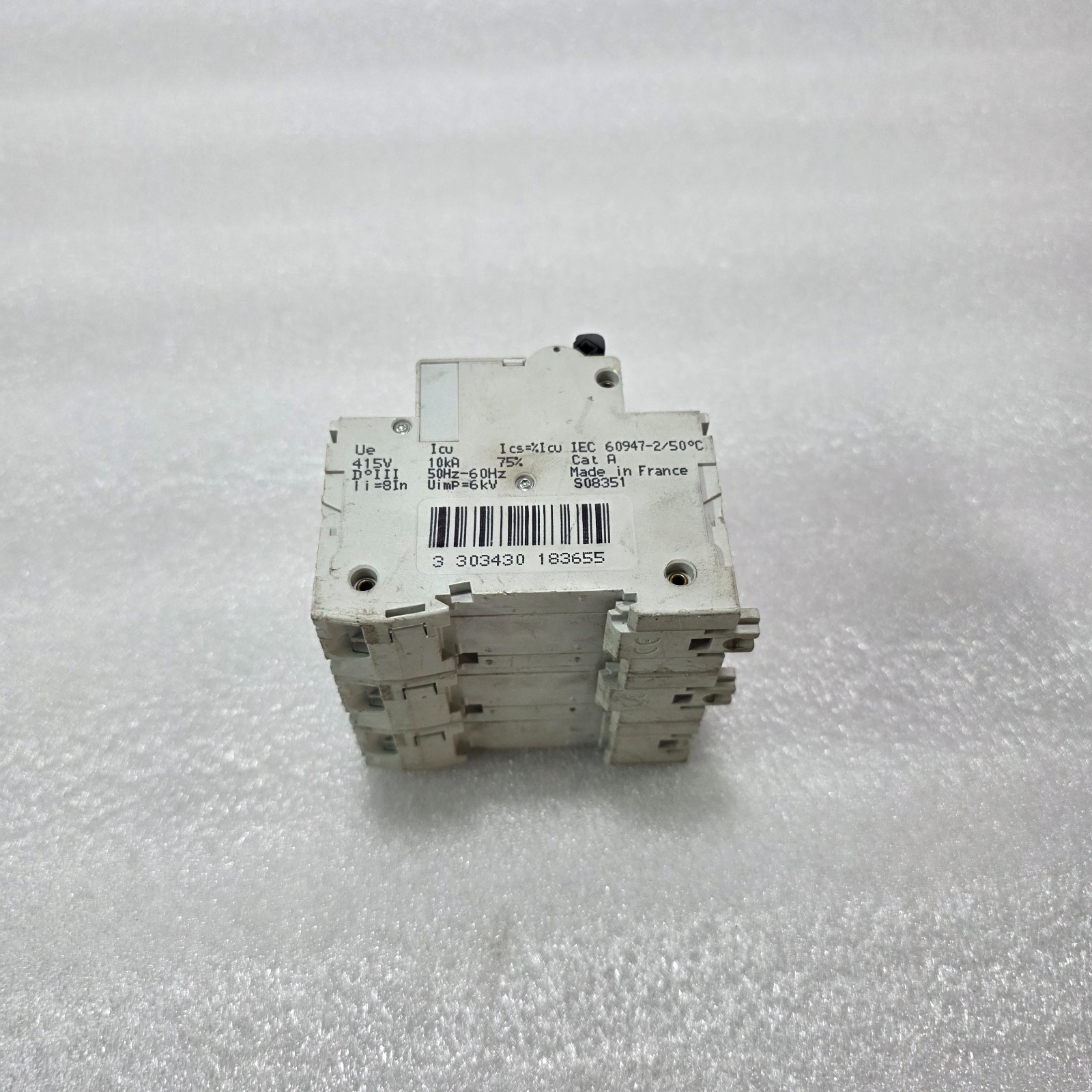MERLIN GERIN | C120N C80 | MCB MINIATURE CIRCUIT BREAKER | 3-POLE | 415V | 80A C - Image 3