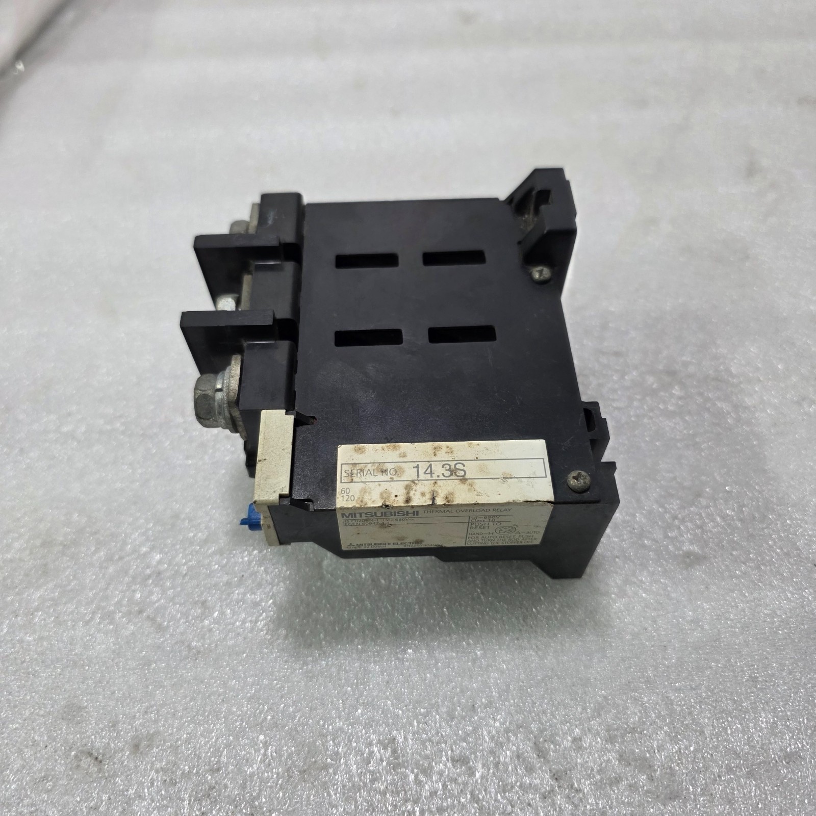 MITSUBISHI ELECTRIC | THERMAL OVERLOAD RELAY | TH-N120 | 54–80A - Image 4