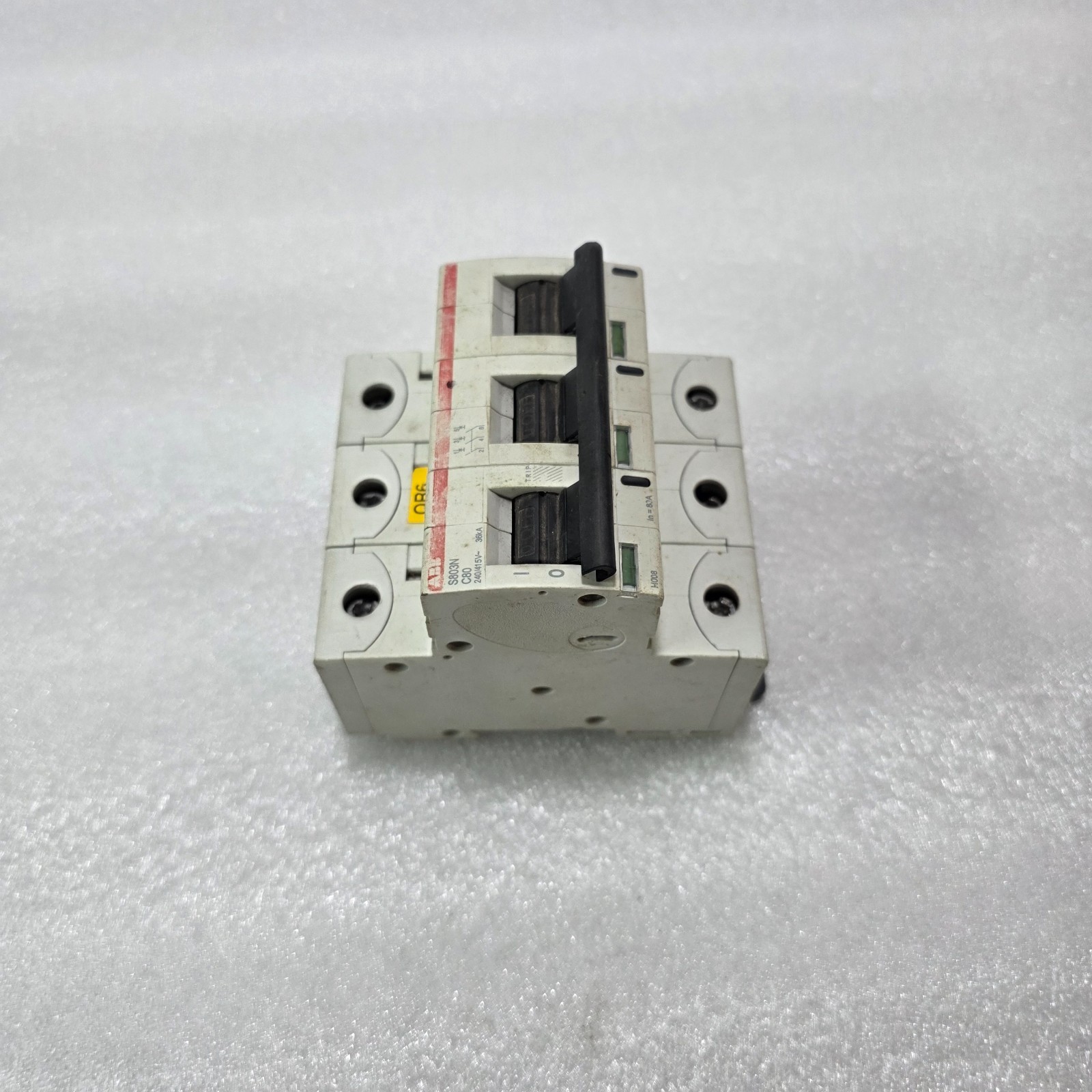 ABB S803N C80 3P 80A CURVE C 240/415V 36KA MCB MINIATURE CIRCUIT BREAKER - Image 2