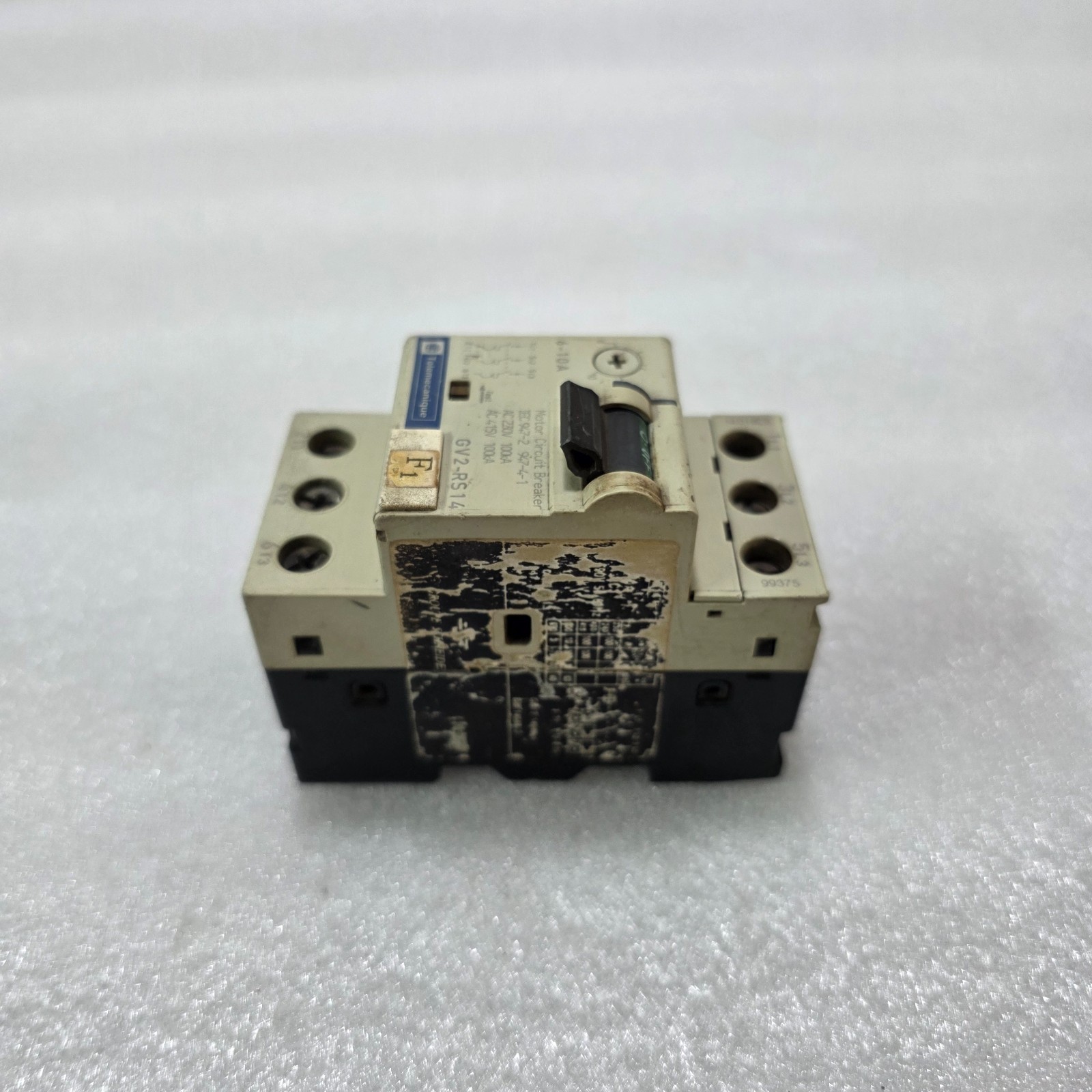 TELEMECANIQUE GV2-RS14 MOTOR CIRCUIT BREAKER 6-10A IEC947 - Image 3
