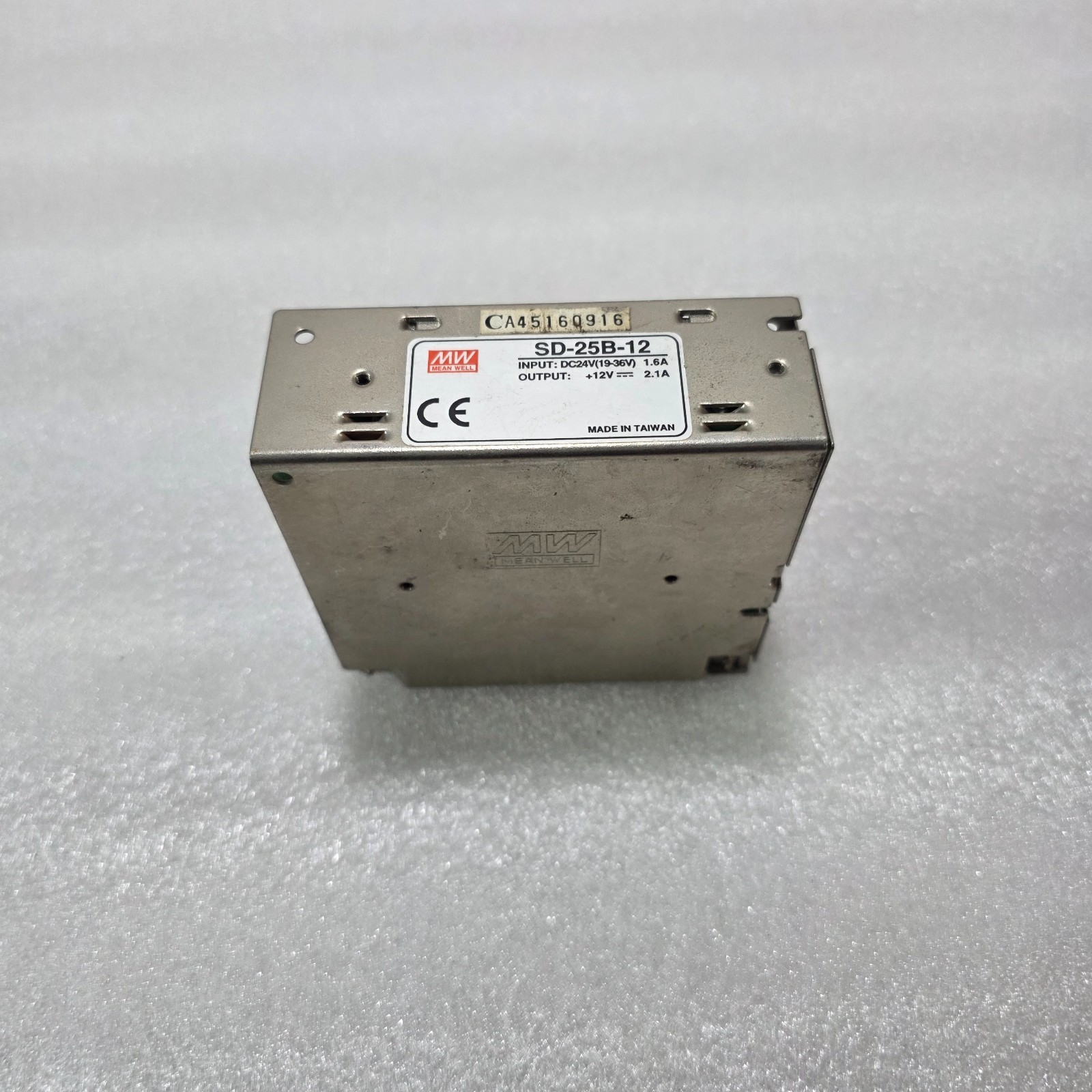 MEAN WELL SD-25B-12 DC-DC CONVERTER POWER SUPPLY INPUT 24V OUTPUT 12V 2.1A 25W - Image 2