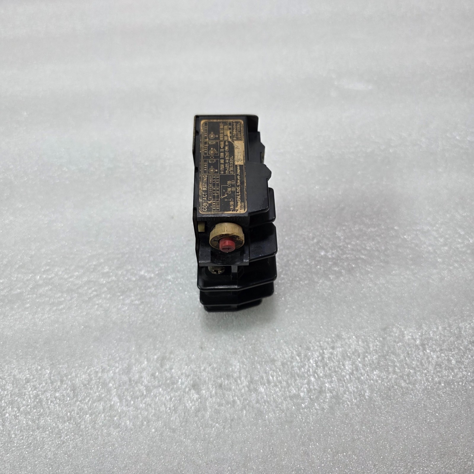 HITACHI THERMAL OVERLOAD RELAY 28A 220V/440V AC AUTO/MANUAL RESET JAPAN - Image 4