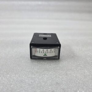 DEIF H-6HMRD00004 PANEL METER INDICATOR 0-10 SCALE NFe 1989 MARINE INSTRUMENT